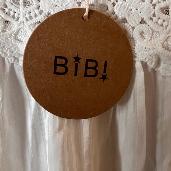 COPY - NWT white blouse by bibi - Picture 3 of 6